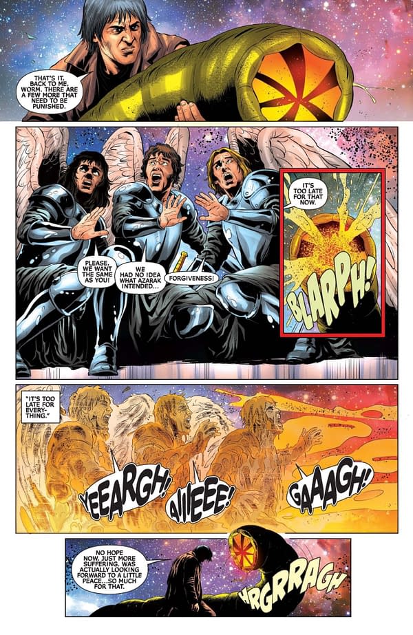 Interior preview page from Vampirella: Armageddon #12