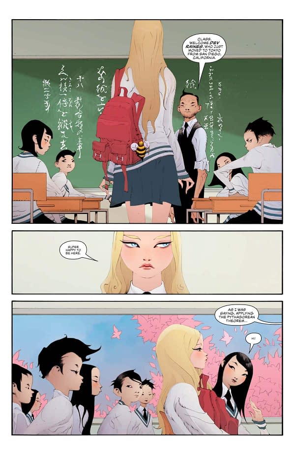 Interior preview page from M1: Monster Racing League #1