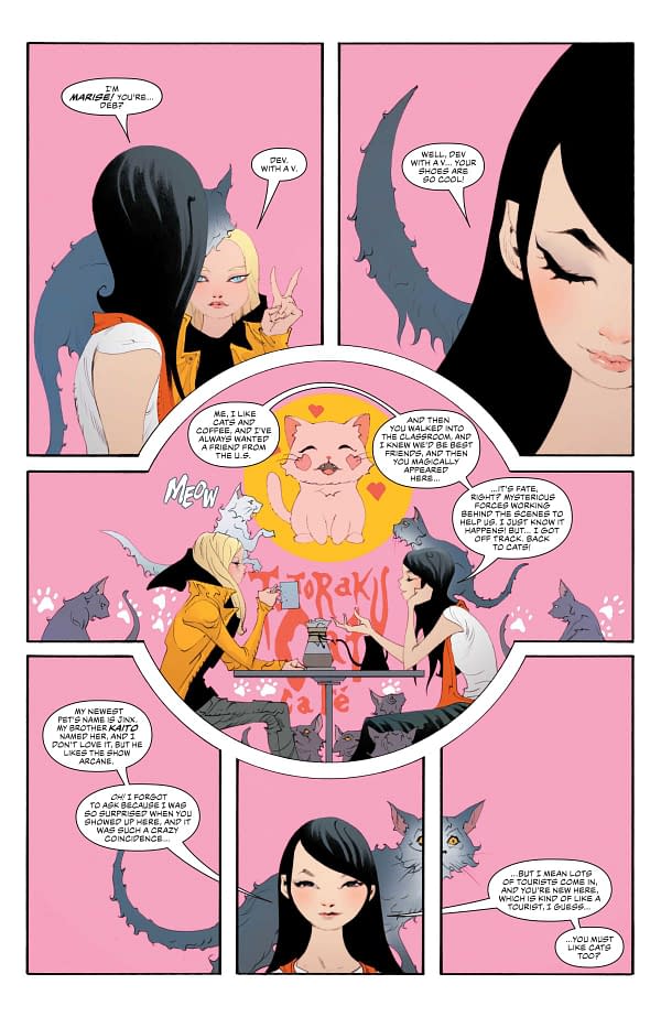 Interior preview page from M1: Monster Racing League #1