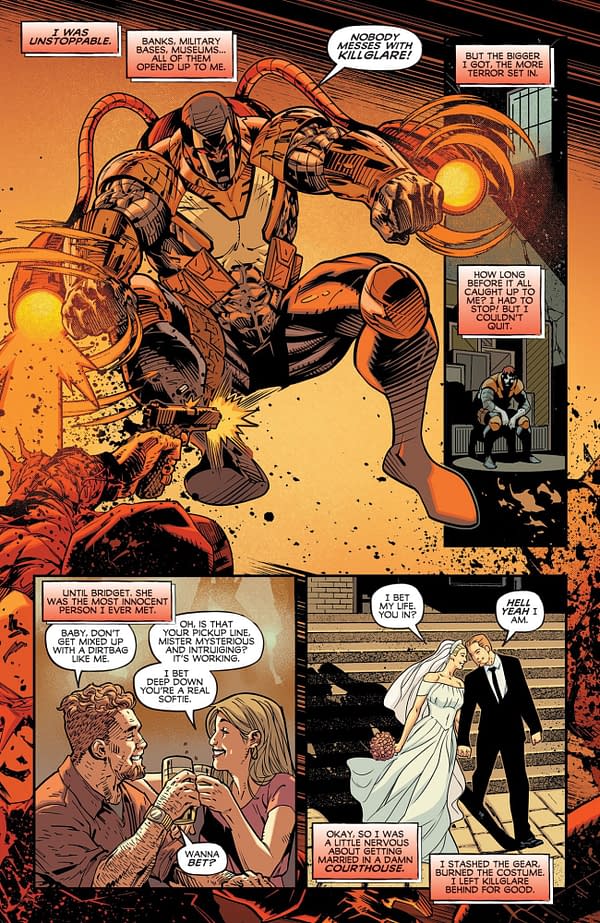 Interior preview page from Super Creepshow #4