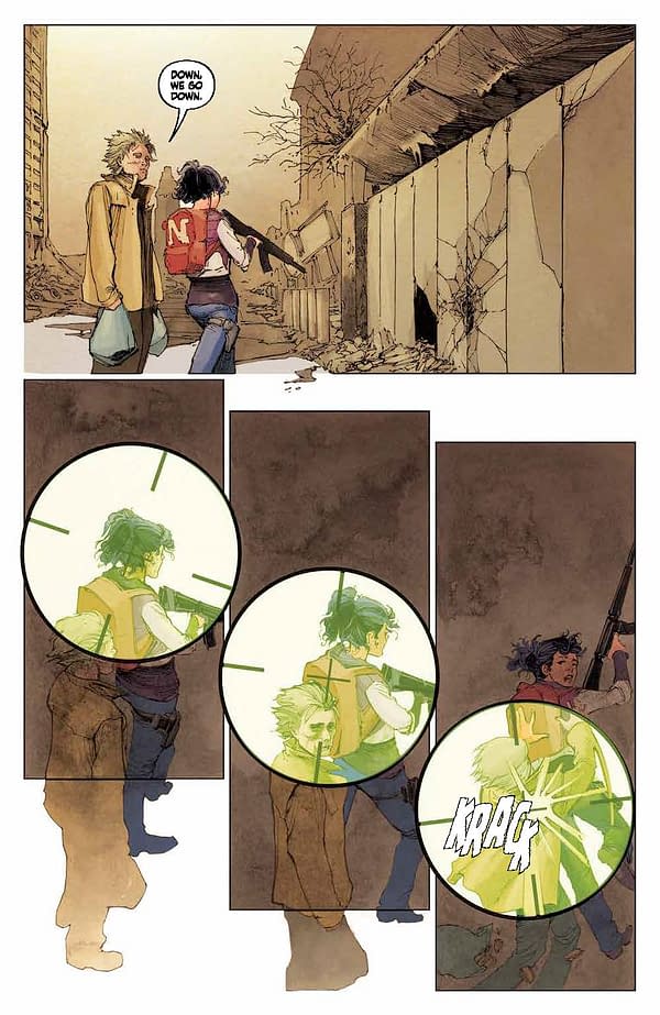 Interior preview page from White Sky #4