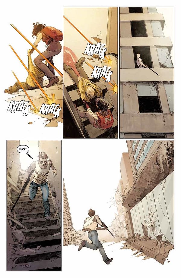 Interior preview page from White Sky #4