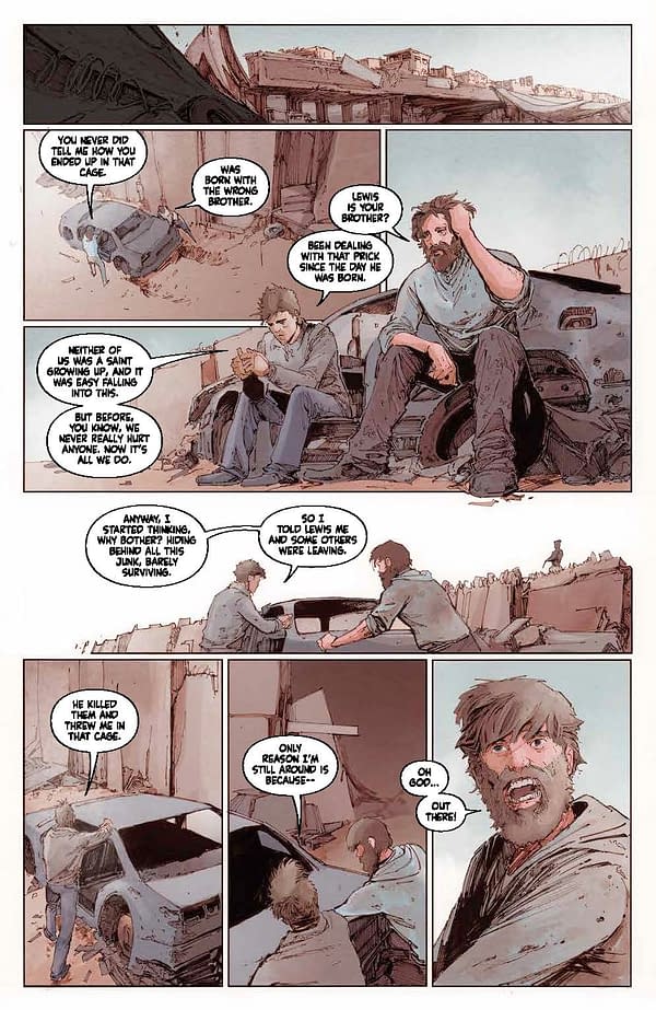 Interior preview page from White Sky #4