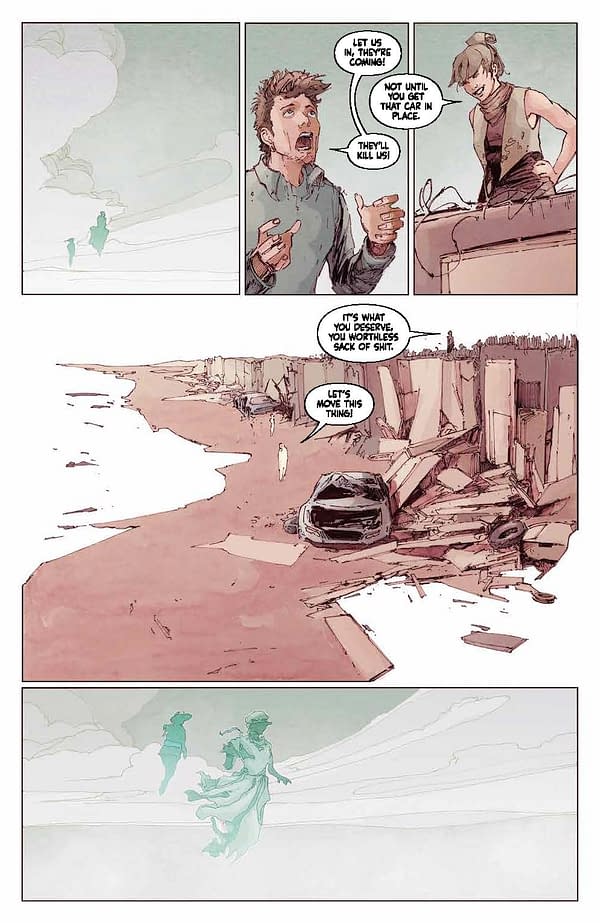 Interior preview page from White Sky #4