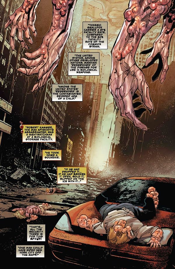 Interior preview page from Witchblade #22