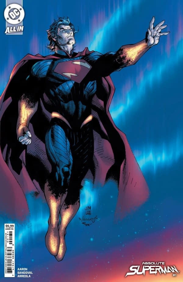 Jim Lee Absolute Batman/Superman/Wonder Woman SDCC Variants In Colour