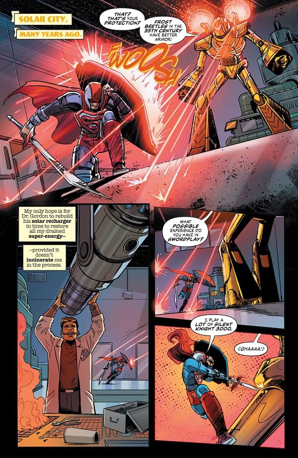Interior preview page from Action Comics #1100