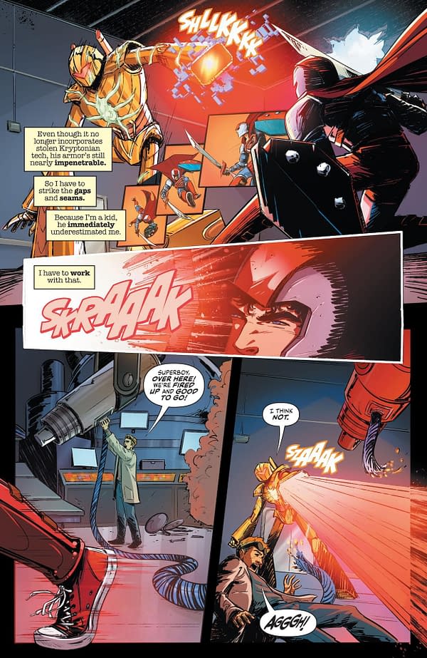 Interior preview page from Action Comics #1100