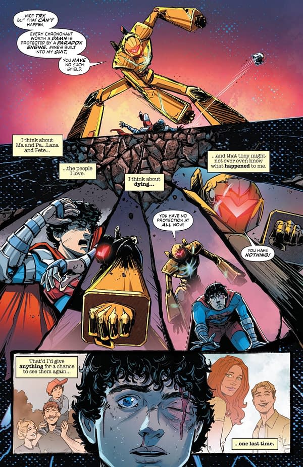 Interior preview page from Action Comics #1100