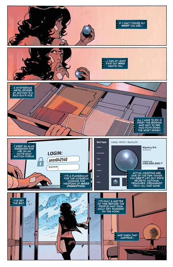Interior preview page from Absolute Catwoman #2