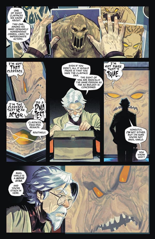 صفحة المعاينة الداخلية من Clayface: Celebrity Dirt #1