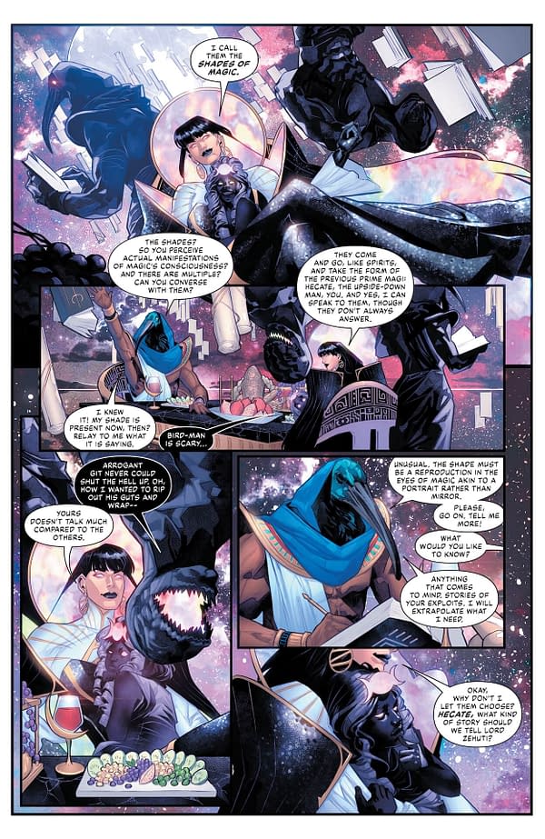 Interior preview page from Zatanna #4