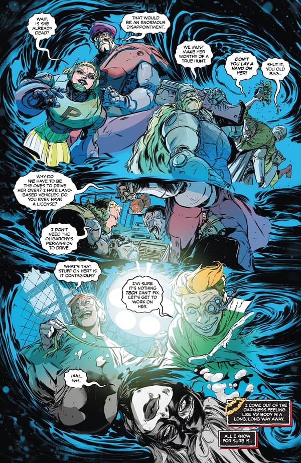 Interior preview page from Harley Quinn #64