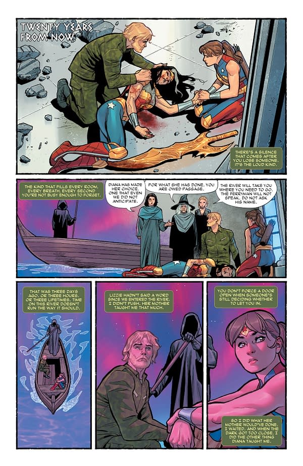 Interior preview page from Wonder Woman #35