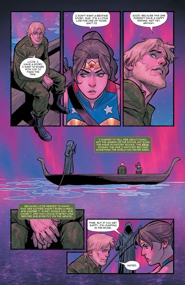Interior preview page from Wonder Woman #35