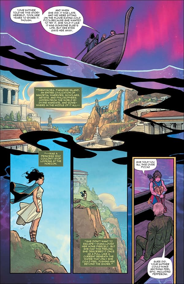 Interior preview page from Wonder Woman #35