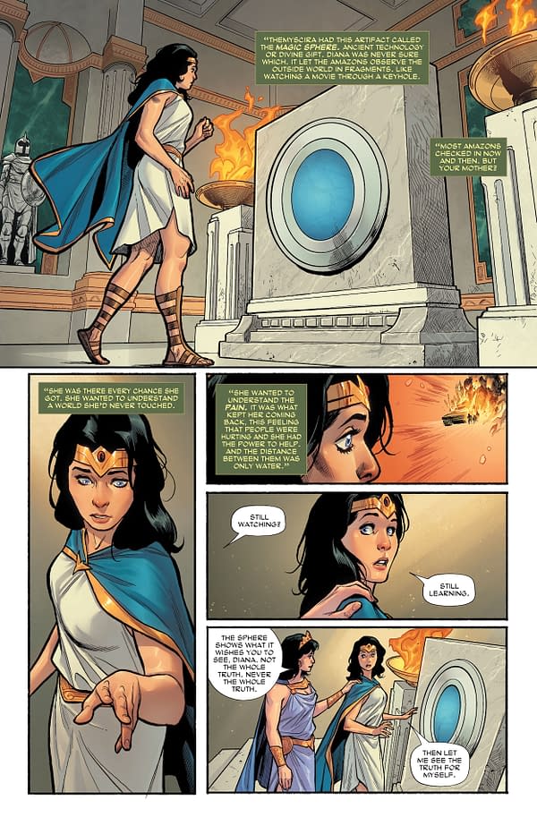 Interior preview page from Wonder Woman #35