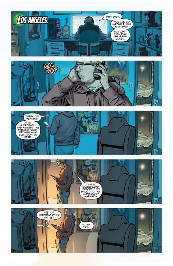 Interior preview page from Green Lantern #37
