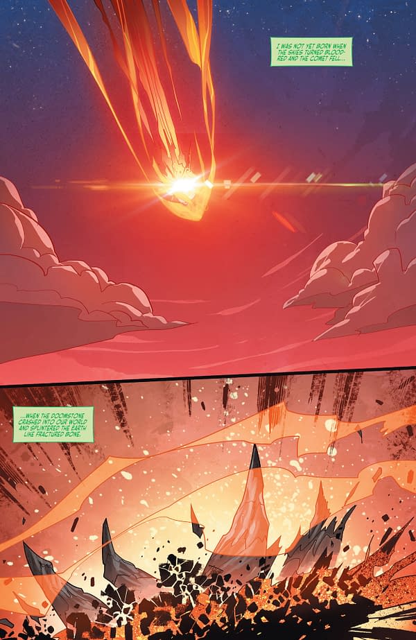 Interior preview page from Dark Knights of Steel II #1