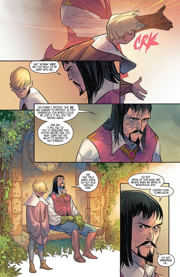 Interior preview page from Dark Knights of Steel II #1