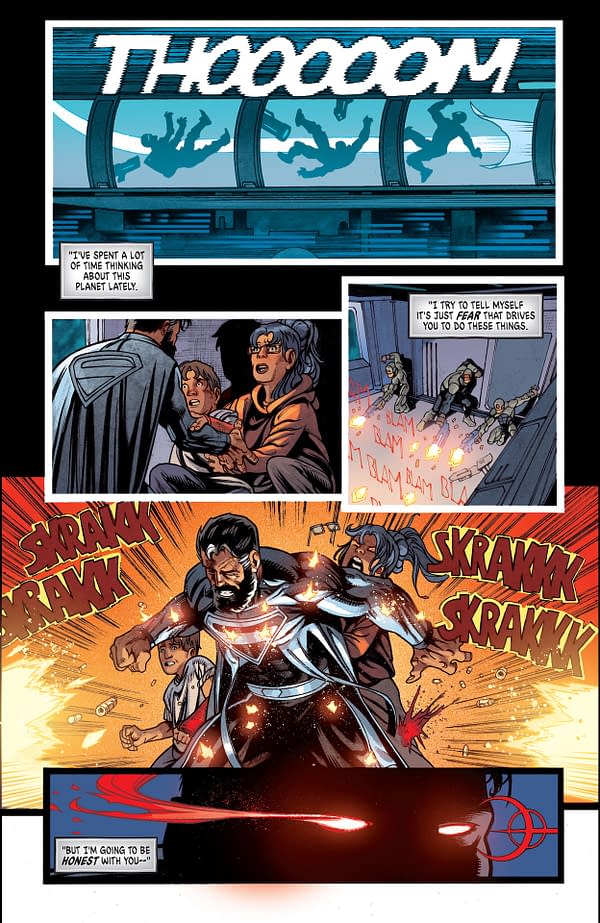 Interior preview page from Superman: Father of Tomorrow #3