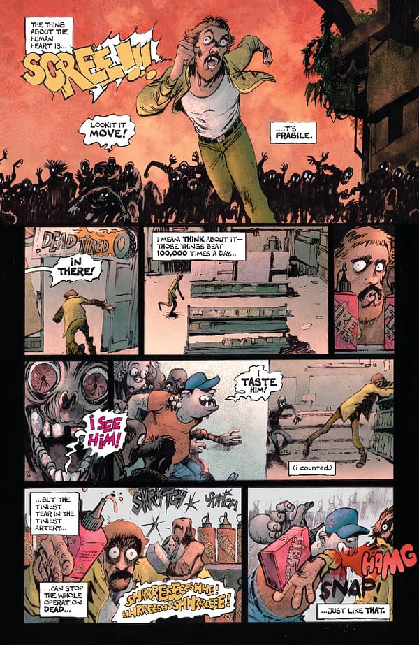 Interior preview page from Bleeding Hearts #6