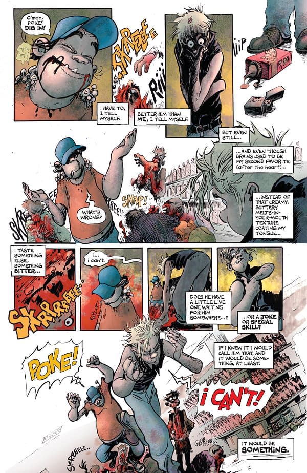 Interior preview page from Bleeding Hearts #6