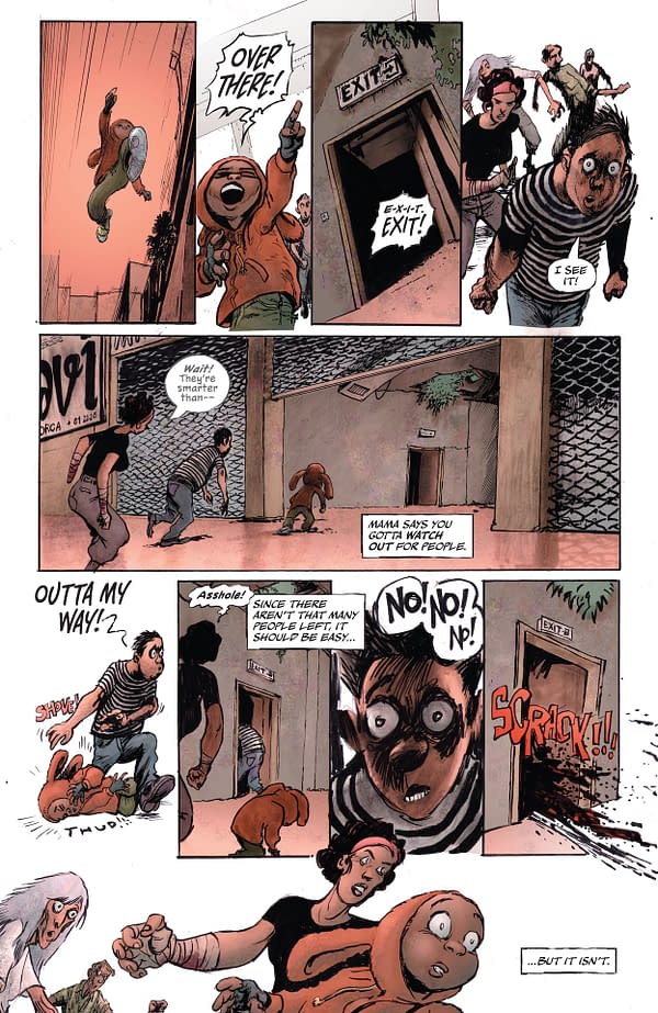 Interior preview page from Bleeding Hearts #6