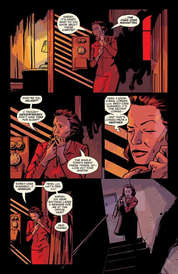 Interior preview page from The Peril of the Brutal Dark: An Ezra Cain Mystery #6