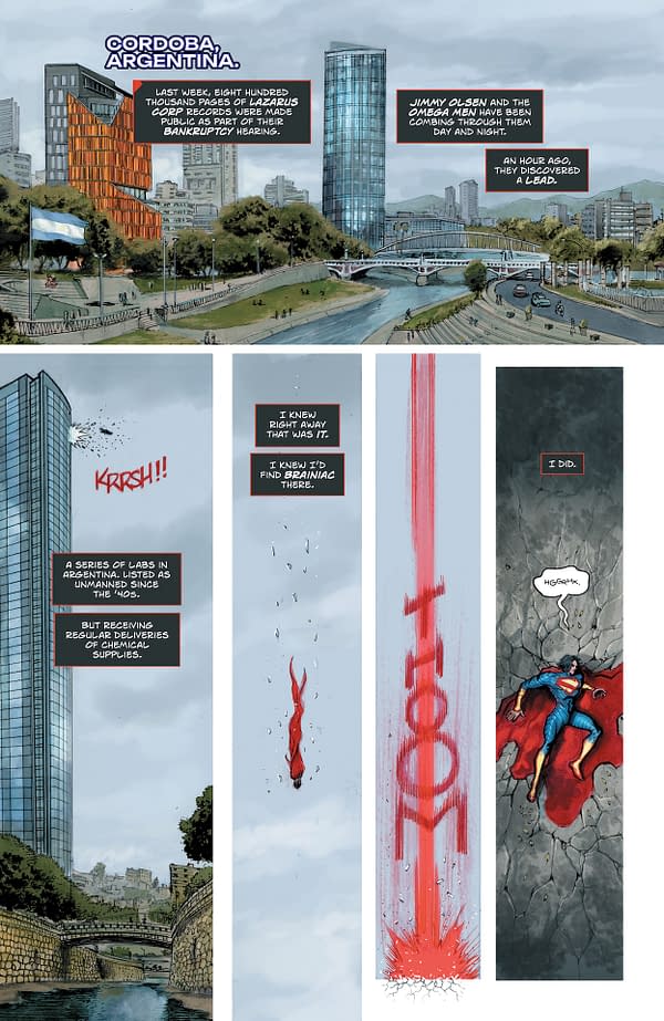 Interior preview page from Absolute Superman #22