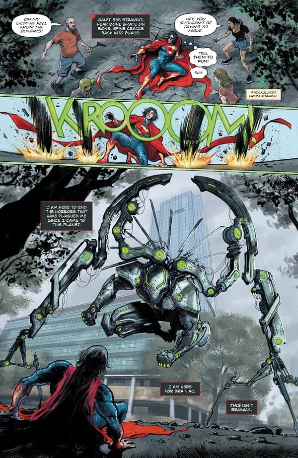 Interior preview page from Absolute Superman #22