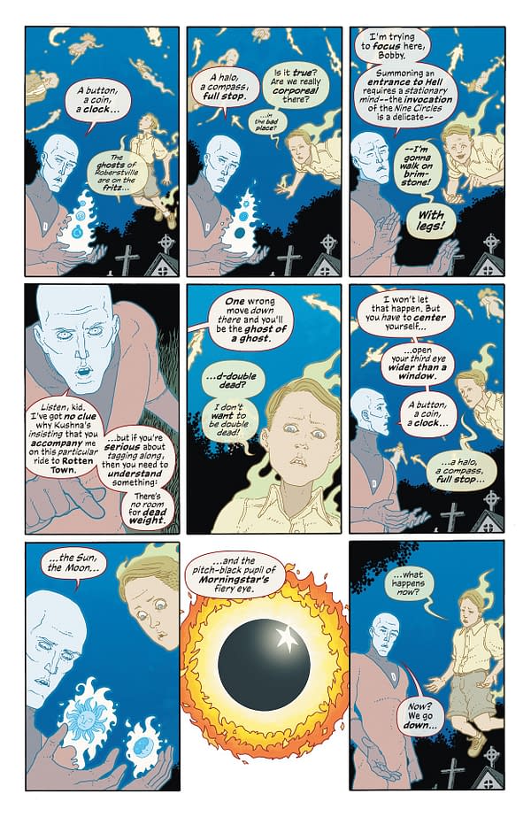 Interior preview page from Deadman #3