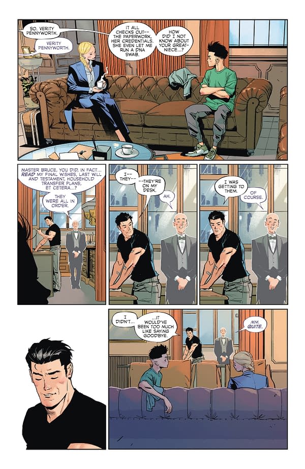 Interior preview page from Batman #12