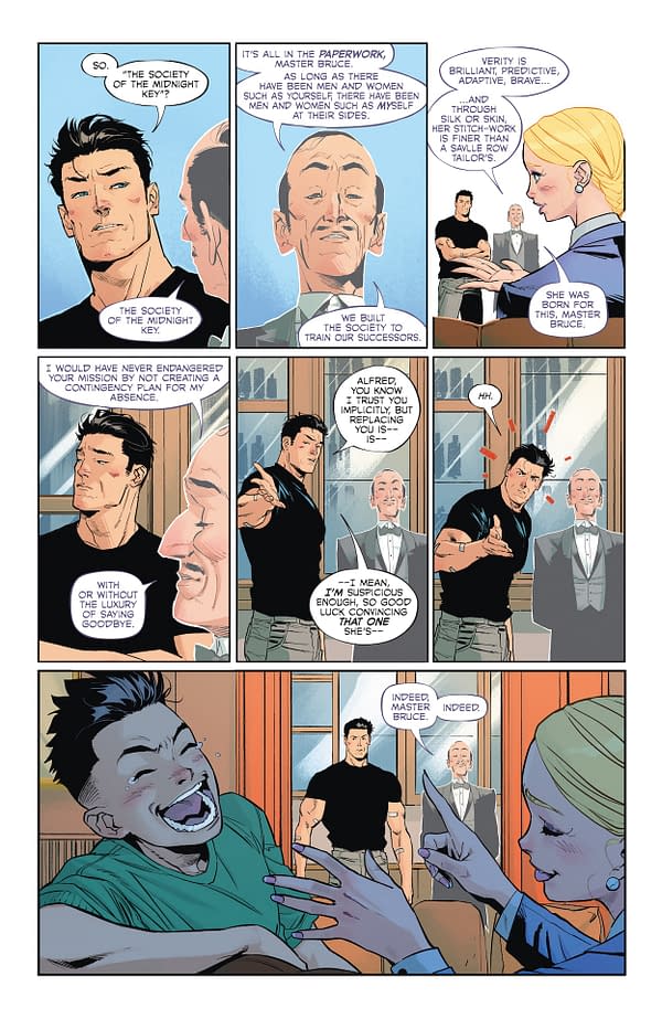 Interior preview page from Batman #12