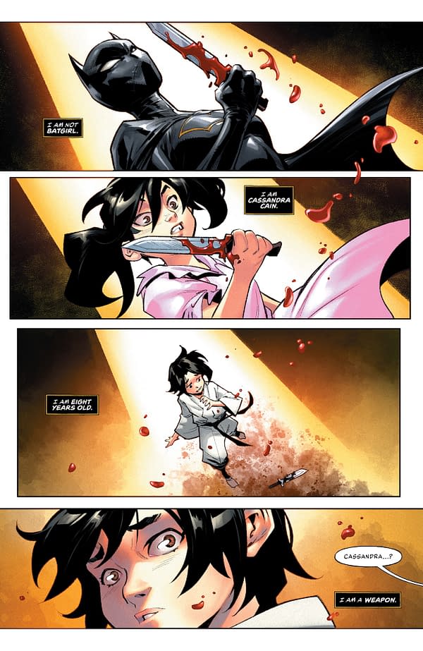Interior preview page from Batgirl #22