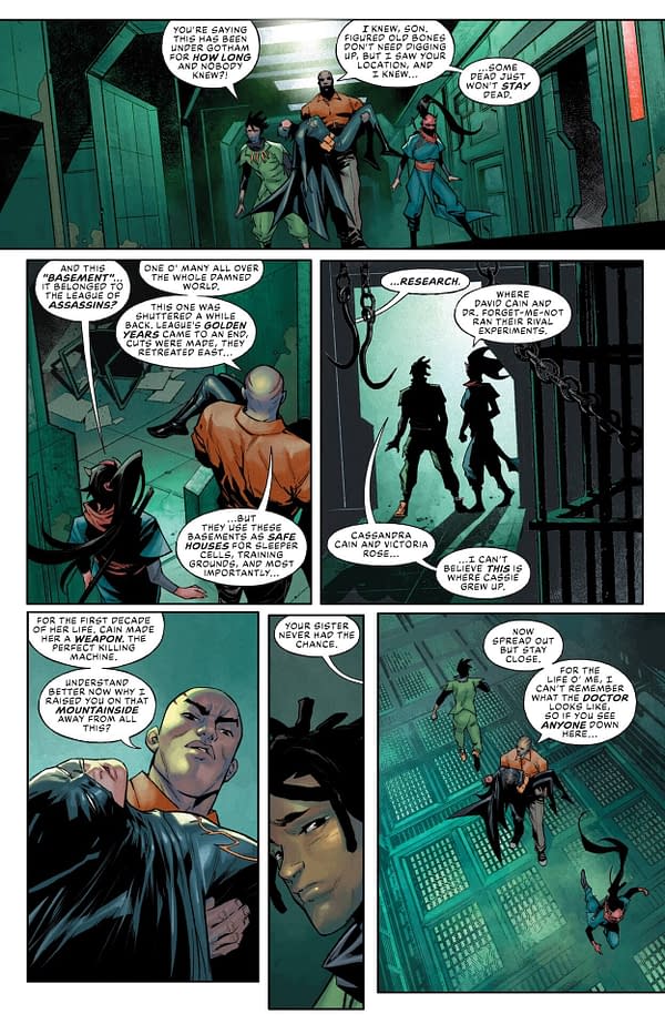Interior preview page from Batgirl #22