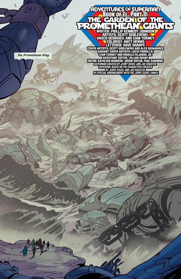 Interior preview page from Adventures of Superman: Book of El #11
