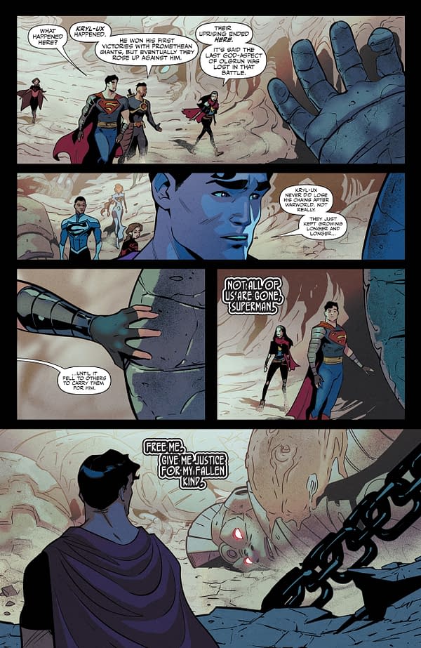 Interior preview page from Adventures of Superman: Book of El #11