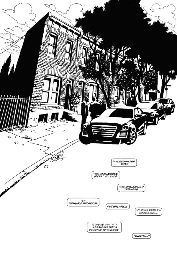 Interior preview page from 100 Bullets: The US of Anger #2
