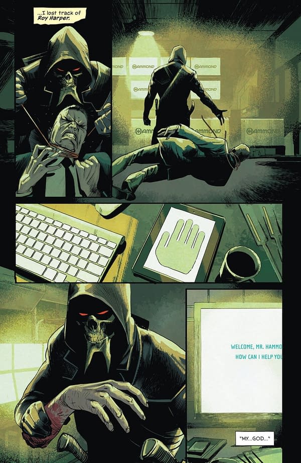 Interior preview page from Absolute Green Arrow #4