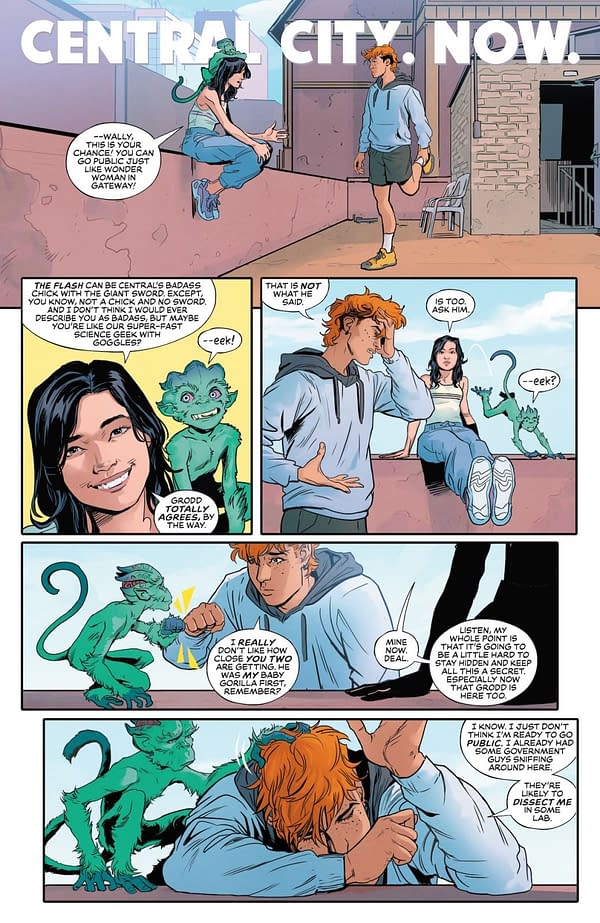 Interior preview page from Absolute Flash #18