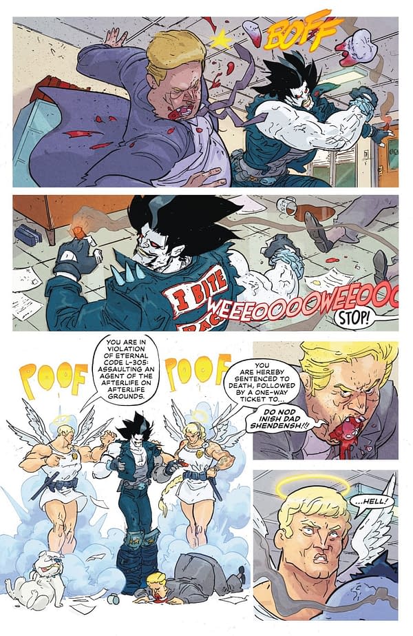 Interior preview page from Lobo #6