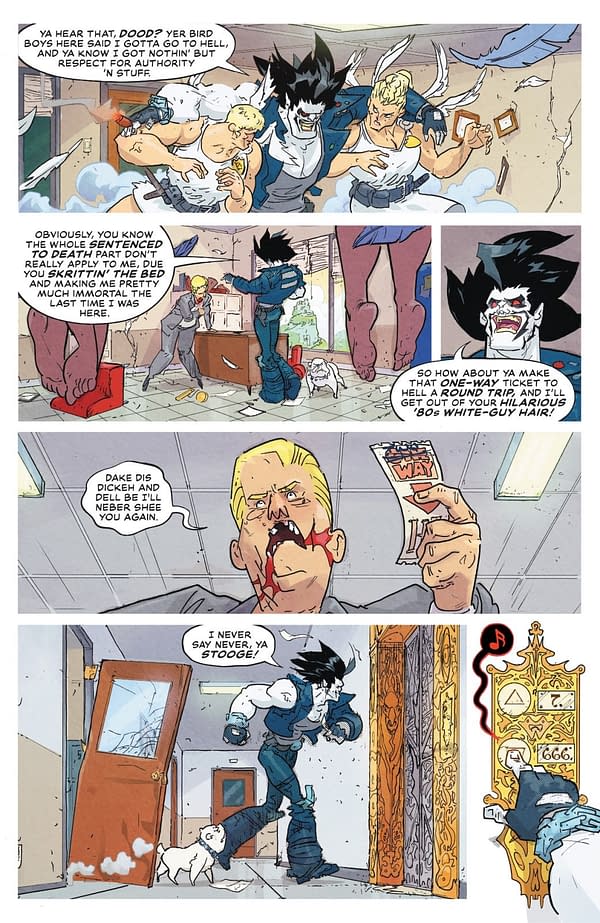 Interior preview page from Lobo #6