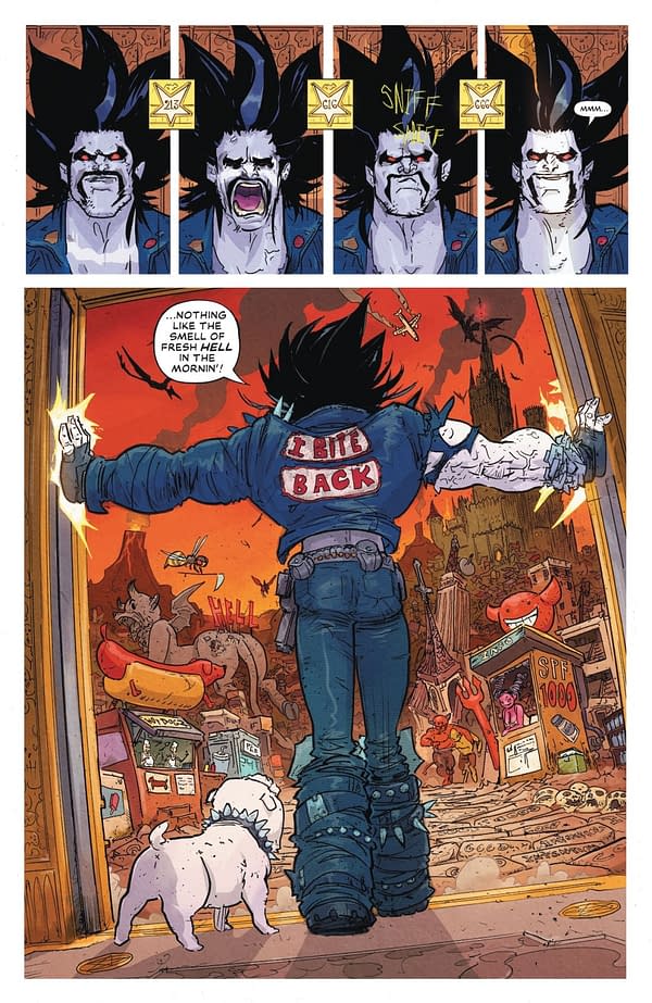 Interior preview page from Lobo #6