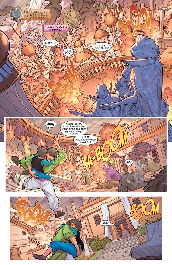 Interior preview page from Zatanna #5