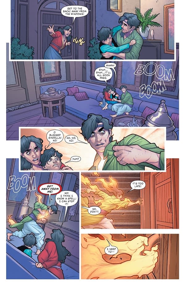 Interior preview page from Zatanna #5