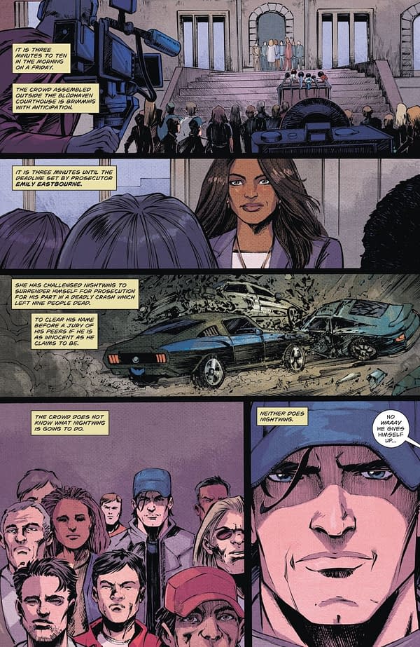 Interior preview page from Nightwing #141