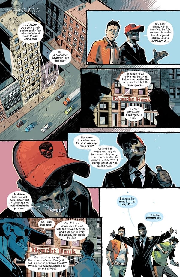 Interior preview page from Catwoman #90