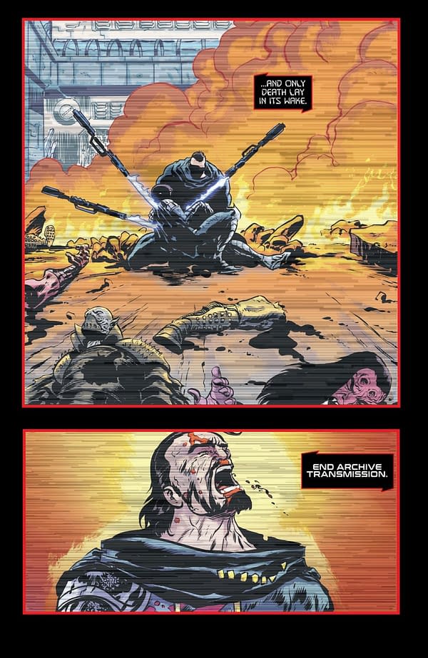 Interior preview page from Supergirl #16