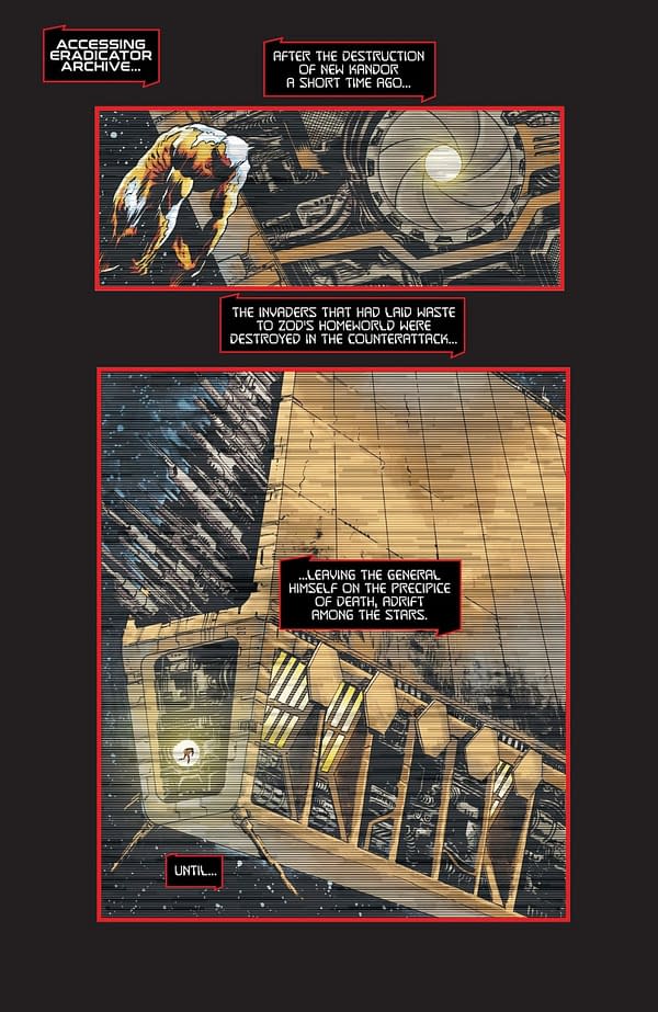 Interior preview page from Superman Unlimited #16